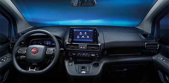 Composição do para-brisas Fiat Professional